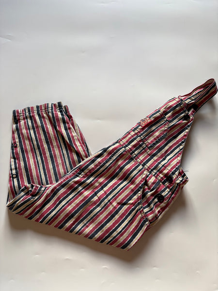 Vintage ‘The adventure continues’ dungarees 6-12 months