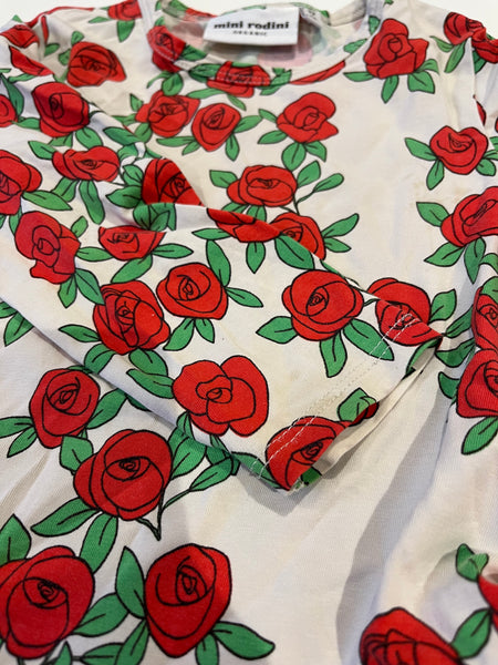 Mini Rodini Roses Dress 92-98 (2-3y)
