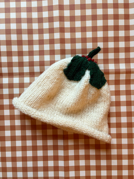 Hand knitted hat