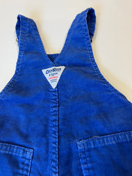 Vintage Oshkosh cord dungarees 12m (fit 6-12m)