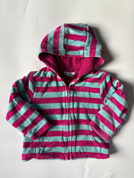 Y2K John Lewis velour hoody 12-18 months