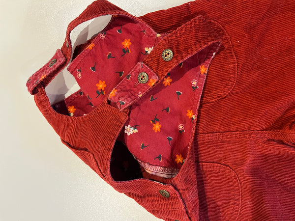 Vintage Adams needlepoint dungarees (2-3y)