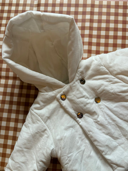 Jacardi padded coat 3-6 months