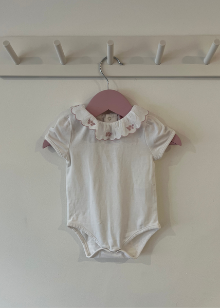 Confiture Trotters London Embroidered Petal Body (6-12M)