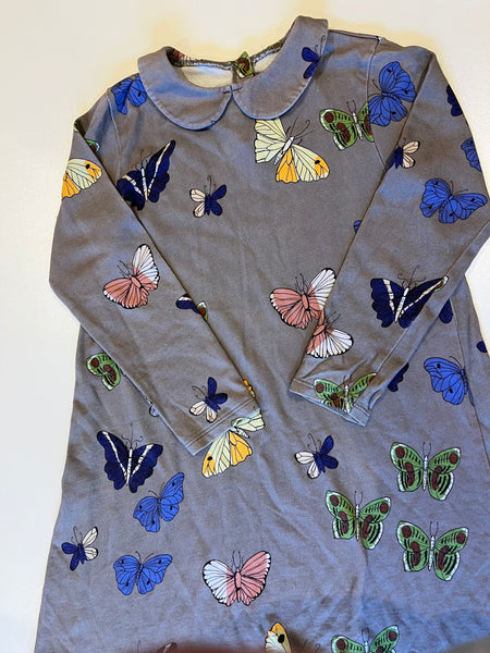 Mini Rodini Butterfly dress 128-134/8-9y