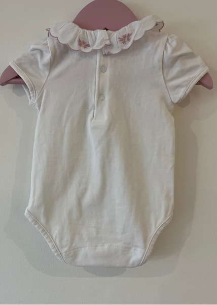 Confiture Trotters London Embroidered Petal Body (6-12M)