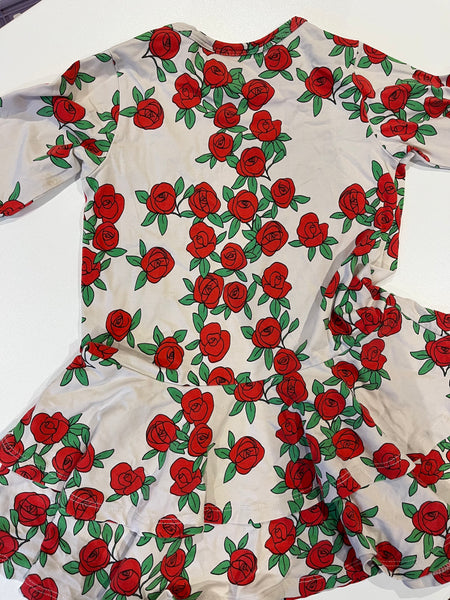 Mini Rodini Roses Dress 92-98 (2-3y)