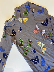 Mini Rodini Butterfly dress 128-134/8-9y
