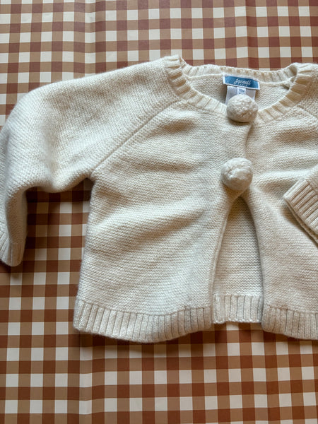 Jacardi snowman cardi 12-18 months