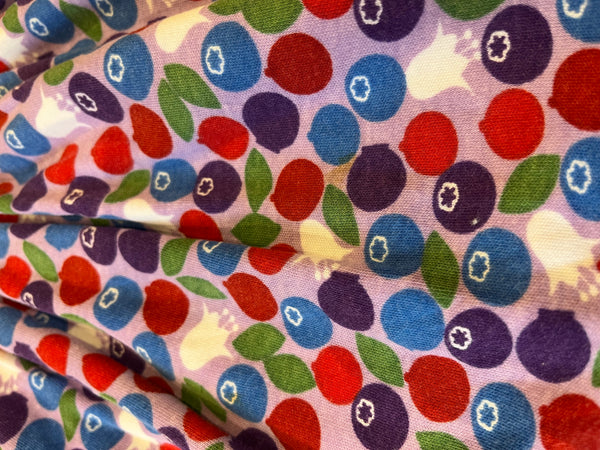 Duns berry print dress 104 (3-4y)