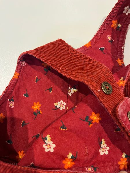 Vintage Adams needlepoint dungarees (2-3y)