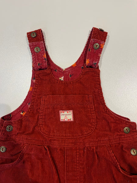 Vintage Adams needlepoint dungarees (2-3y)