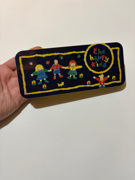 90s NSPCC pencil tin