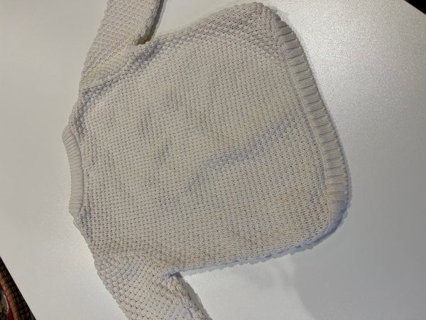John Lewis cotton jumper 12-18m