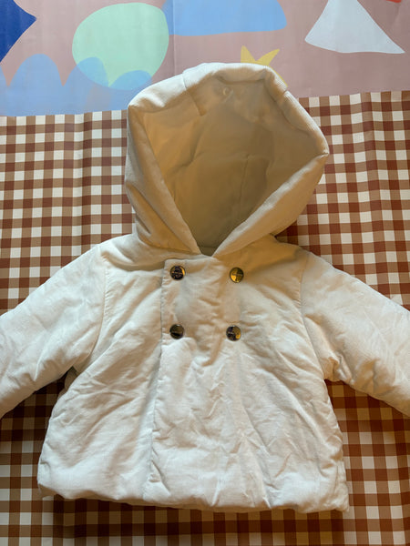 Jacardi padded coat 3-6 months