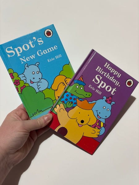 2 vintage Spot books