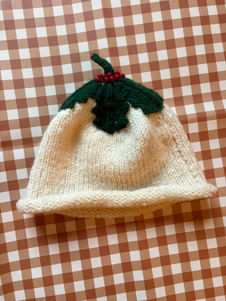 Hand knitted hat