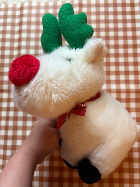 Vintage Adam’s reindeer soft toy