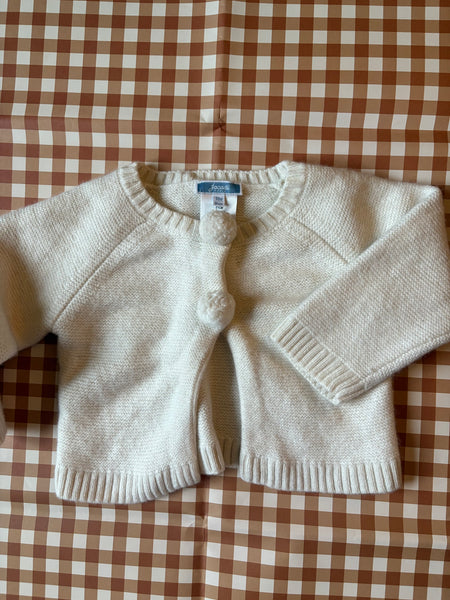 Jacardi snowman cardi 12-18 months