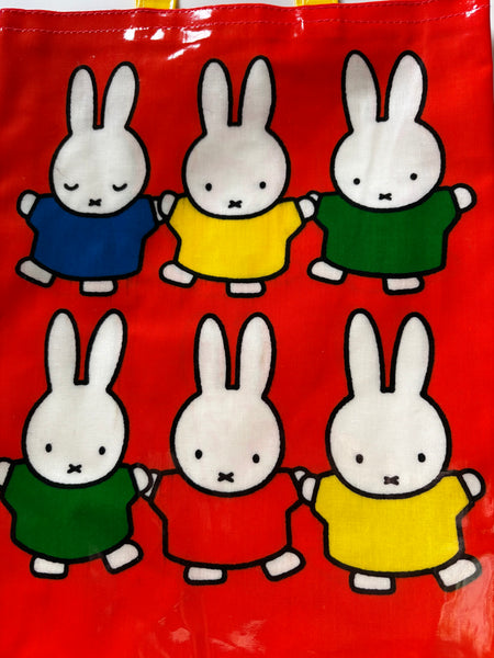Vintage Shreds oilcloth Miffy bag