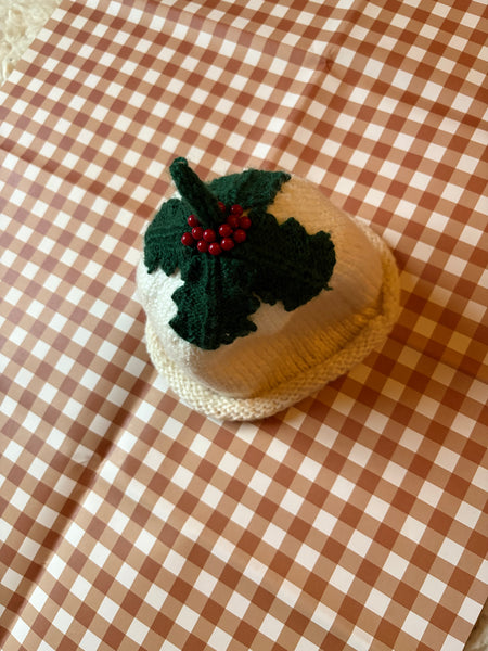 Hand knitted hat