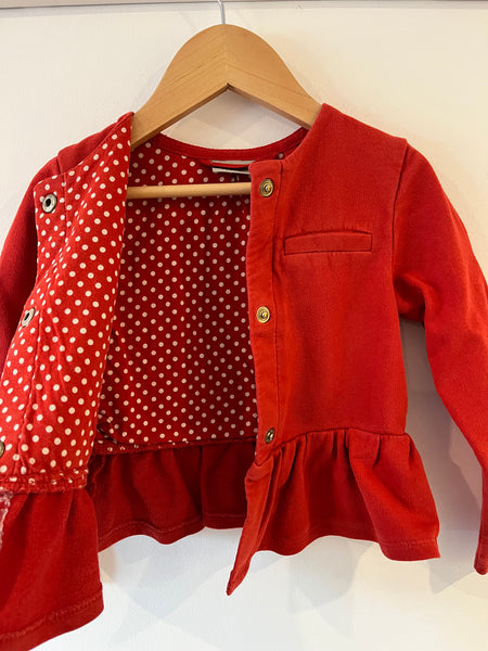 Next jersey jacket (2-3y)