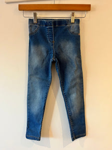 F&F blue leggings (5-6y)