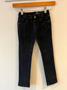 Very Slim fit black jeans (3-4y)