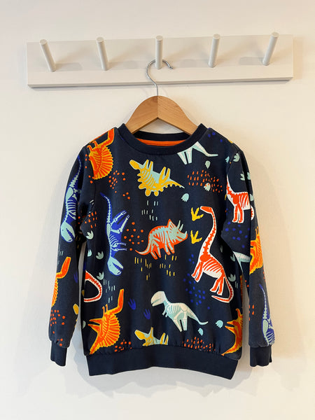 F&F colourful dino sweatshirt (5-6y)