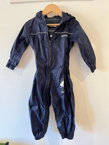 Regatta navy puddle suit (18-24M)