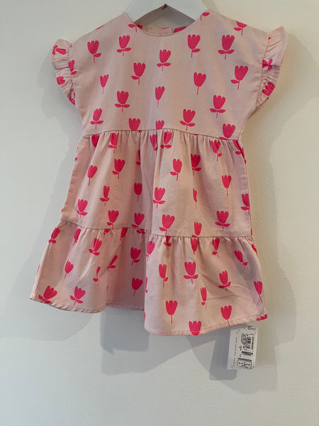BNWT M&S pink tulip dress (9-12m)
