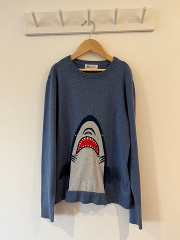 H&M shark jumper (8-10y)