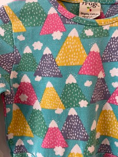 Frugi Mountain Print Dress (2-3Y)