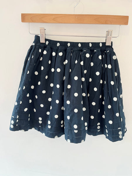 The Little White Company Navy spot (5-6y)