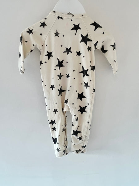 Noe & Zoe Organic cotton sleepsuit & hat set (3-6m)