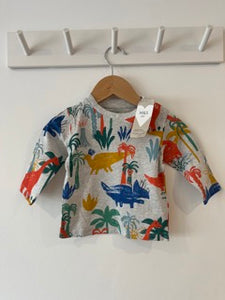 BNWT M&S Dinosaur Long Sleeve T Shirt (3-6M)