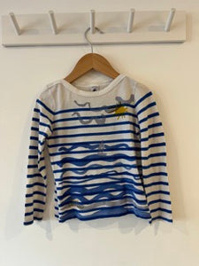 Petit Bateau Long Sleeve Boat t-shirt (4Y)