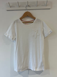 Boden white star t-shirt (11-12Y)