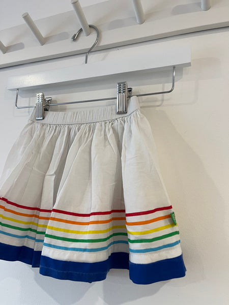 Little Bird rainbow stripe skirt (12-18M) *generous*