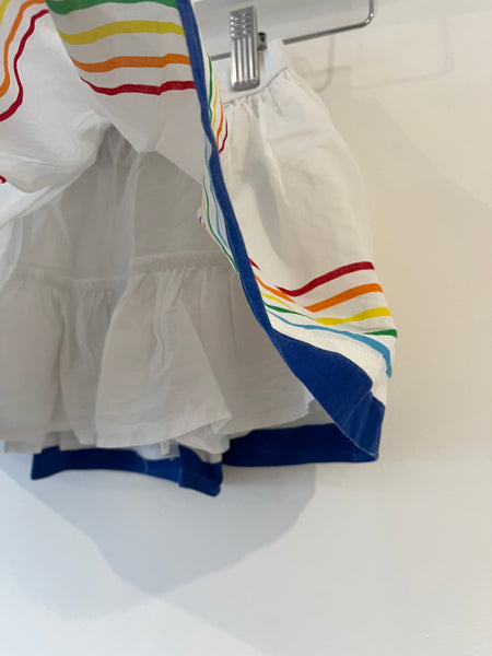 Little Bird rainbow stripe skirt (12-18M) *generous*
