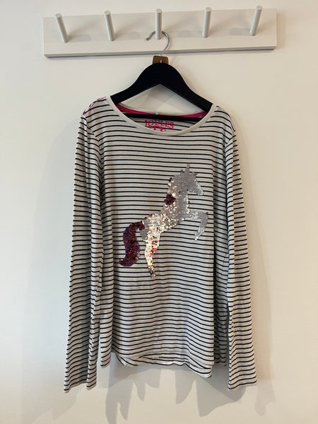 Joules Unicorn top (11-12y)
