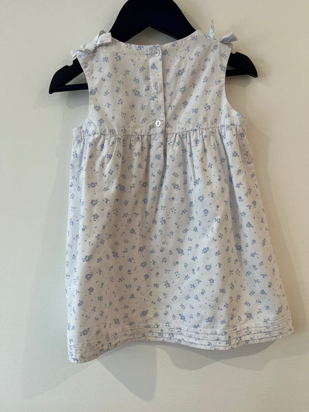 Little White Company pinafore dress (12-18m)