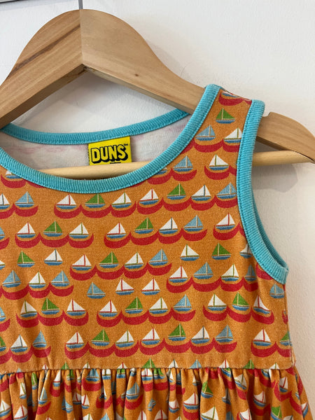 Duns sail boat dress (86/12-18m)