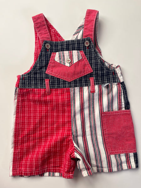 Vintage St Michael shortalls 6-12m (generous sizing)