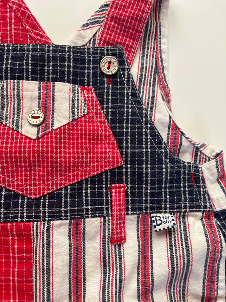 Vintage St Michael shortalls 6-12m (generous sizing)