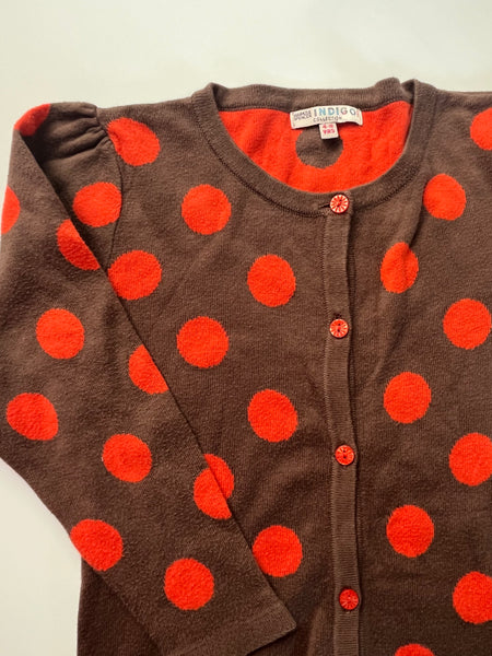 M&S indigo collection cardi 4-5y