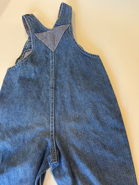 Vintage Adams denim dungarees 18-24m
