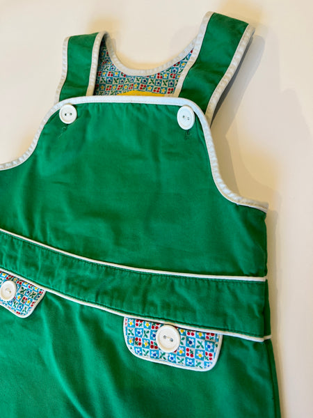 Little Bird pinafore dress 9-12m