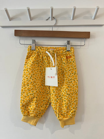 BNWT Tiny Cottons [ex-stock] floral joggers (6-9m)