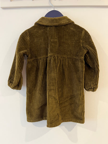 BNWT Sproet & Sprout [ex-stock] cord dress (12-18m)